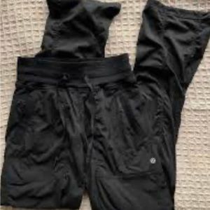 Size small lulu lemon dance studio flared pants